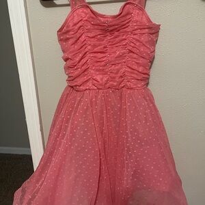 Weissman Pink Polka Dot Dance Costume